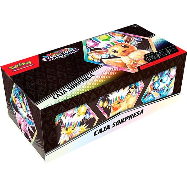 caja sorpresa evoluciones prismáticas