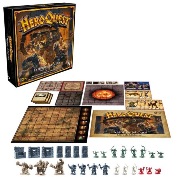 Expansion Heroquest juego mesa La Horda del Ogro español - Imagen 2