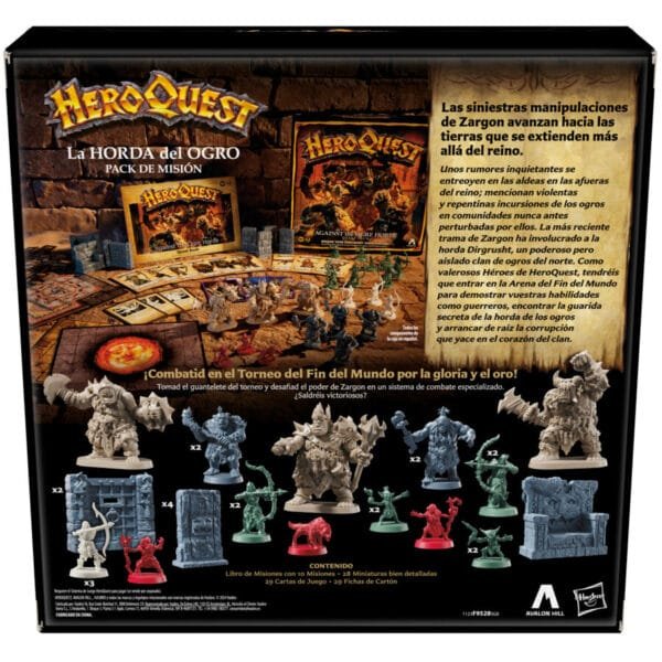 Expansion Heroquest juego mesa La Horda del Ogro español - Imagen 3