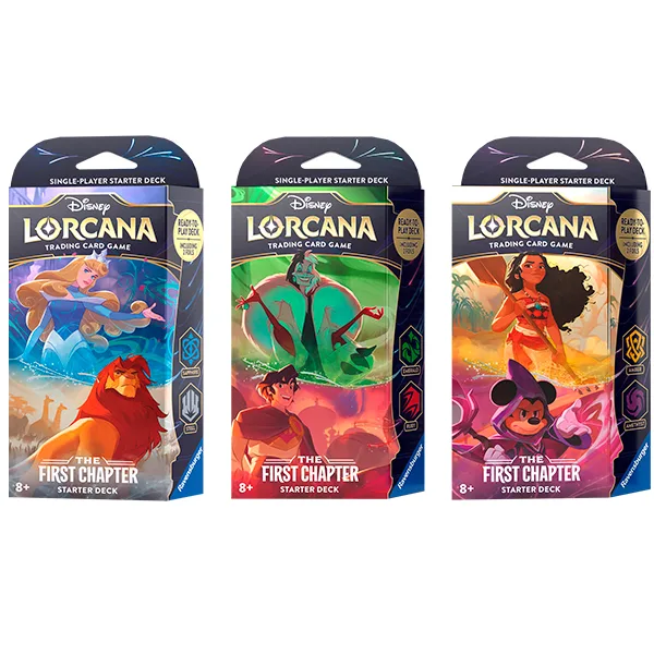 Mazo de Inicio The First Chapter Disney Lorcana Inglés - Imagen 3