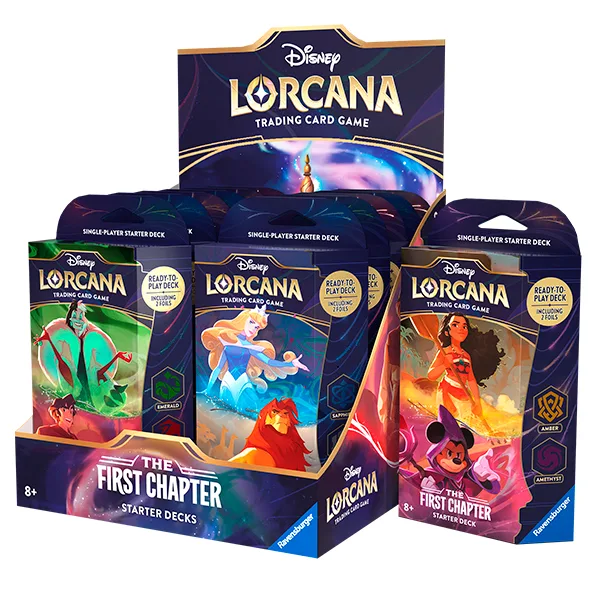 Mazo de Inicio The First Chapter Disney Lorcana Inglés - Imagen 1