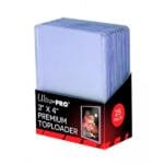 Fundas Standard Toploader Súper Clear Premium (25 unidades) Ultra Pro