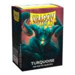 Fundas Standard Matte Turquesa Atebeck (100 fundas) Dragon Shield.