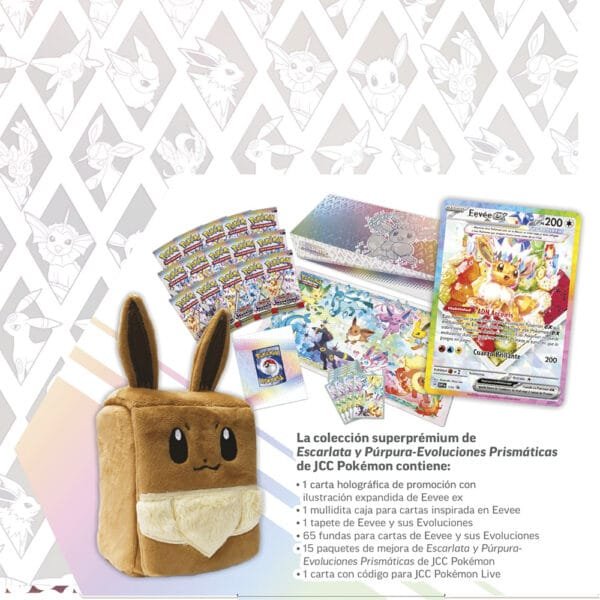 Colección Super Premium Evoluciones Prismáticas | Prismatic Evolutions - Imagen 4