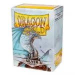 Fundas Standard Plata Matte (100 fundas) Dragon Shield