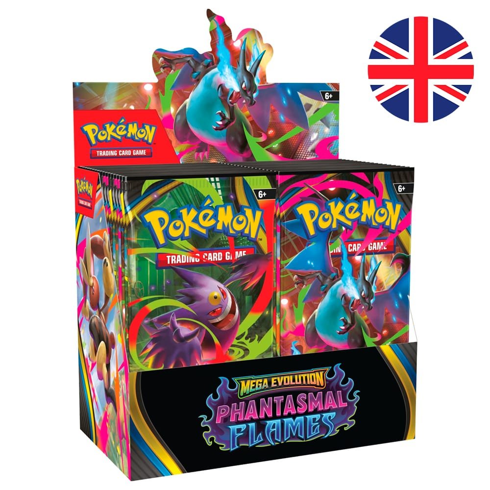 fuegos fantasmales booster box EN Booster Box (36 sobres) - Fuegos Fantasmales - Inglés - Imagen 1