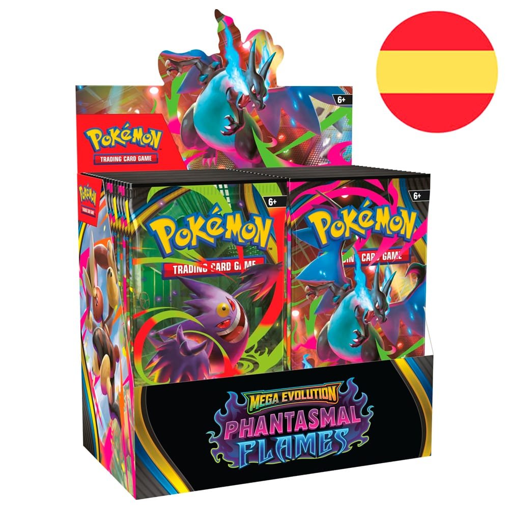 fuegos fantasmales booster box ES Booster Box (36 sobres) - Fuegos Fantasmales - Español - Imagen 1
