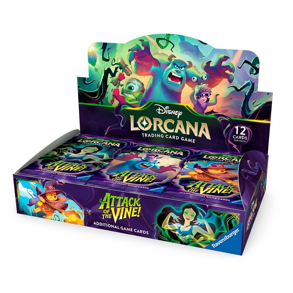 Caja de 24 sobres Attack of the vine! – Disney Lorcana – Inglés